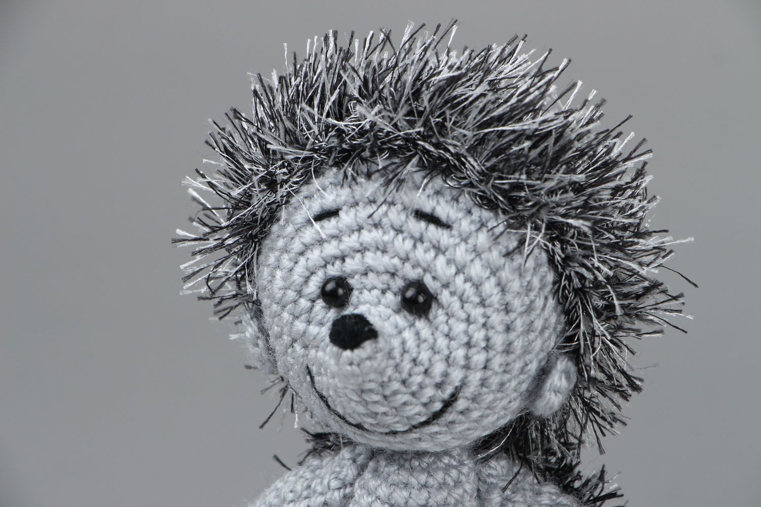 Crochet toy Hedgehog Kaplya photo 2