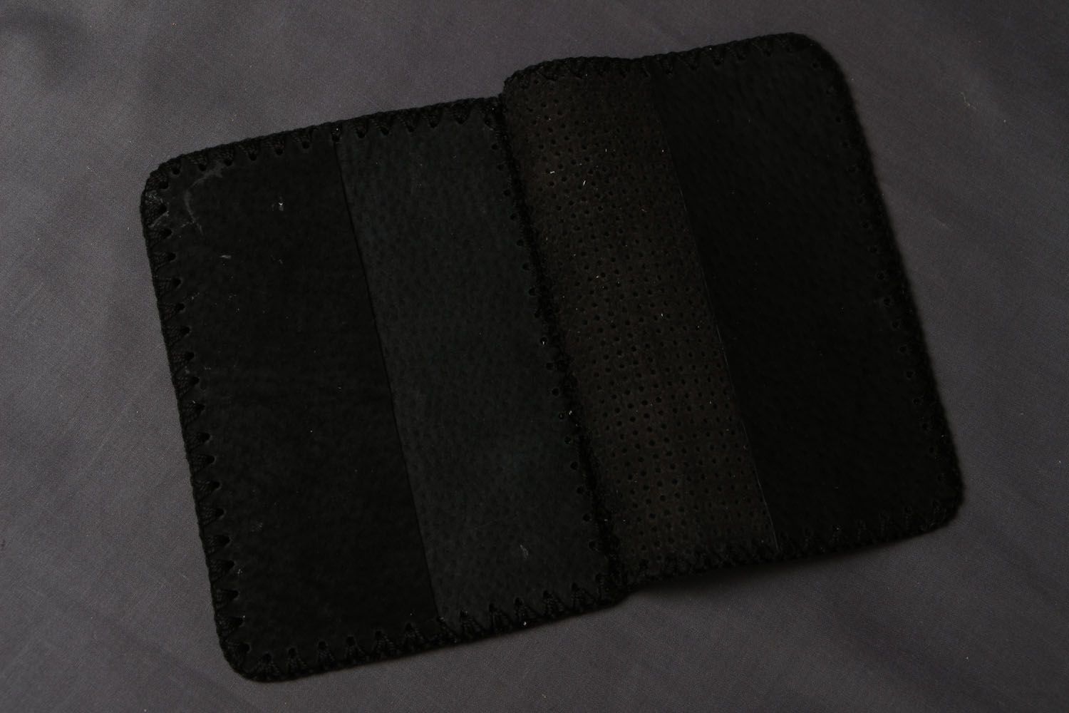Leather passport cover photo 2