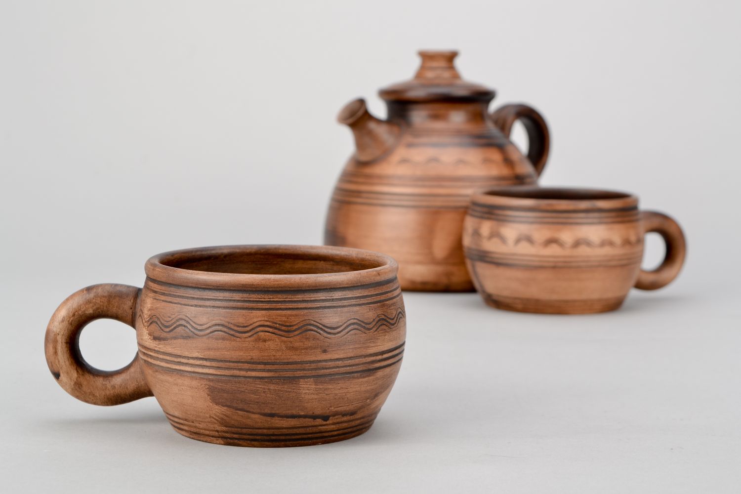 Handgemachte Tasse aus Keramik foto 1