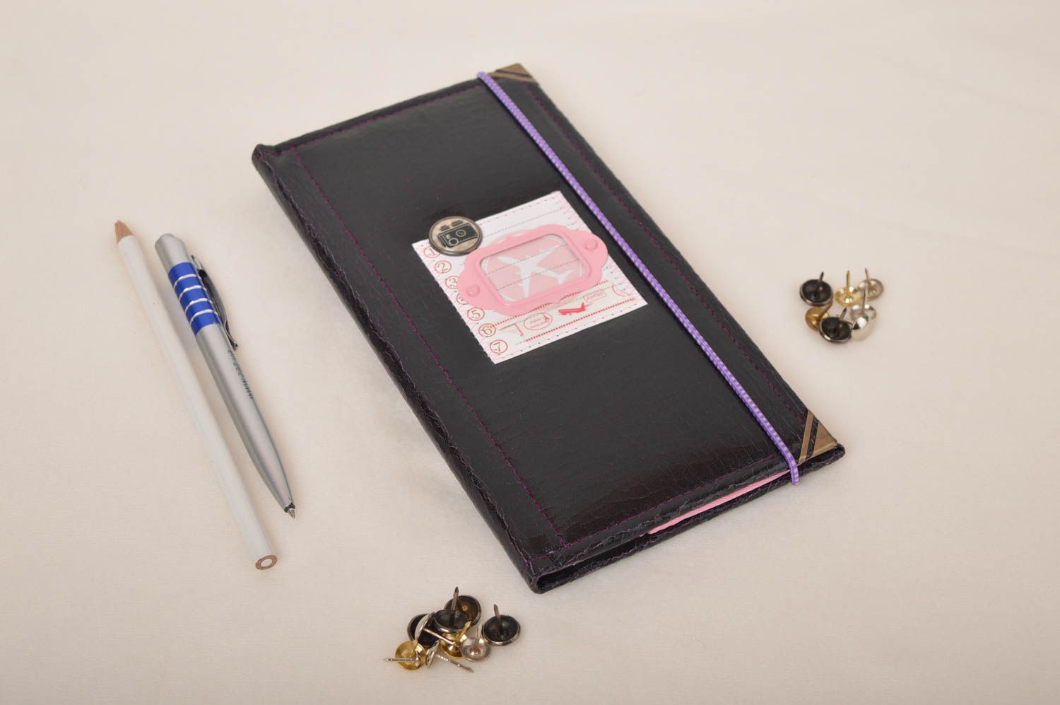 Handmade notepad unusual notebook handmade gift designer notepad gift ideas photo 1