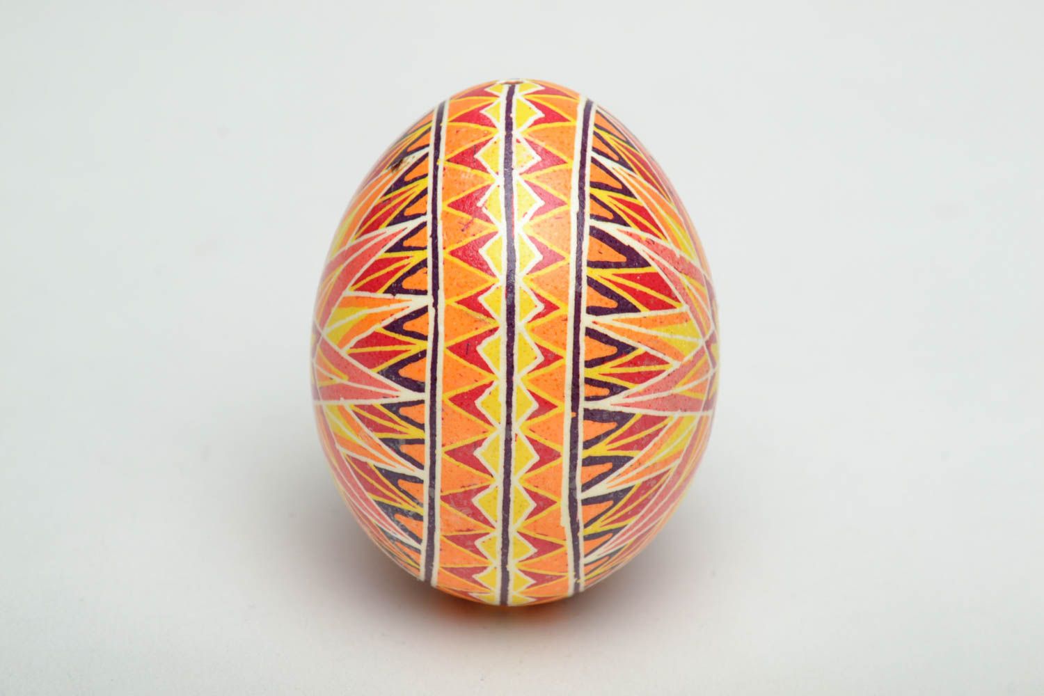 Яйцо с росписью в этническом стиле  фото 3