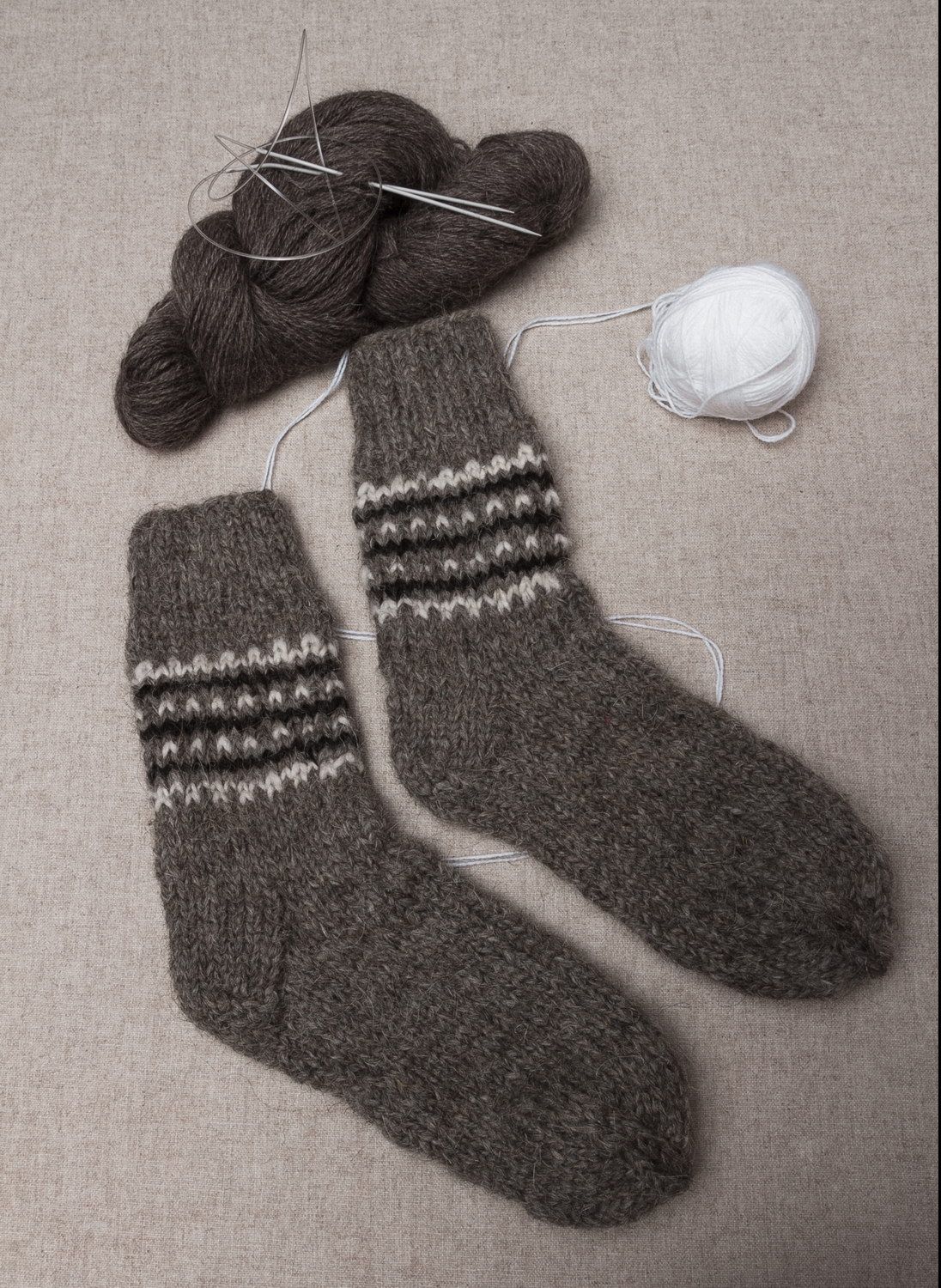 Men's wool socks photo 1