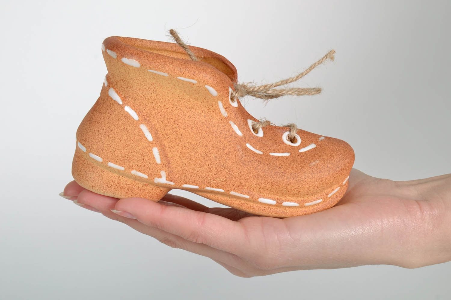 Керамический ботинок для мелочей фото 2