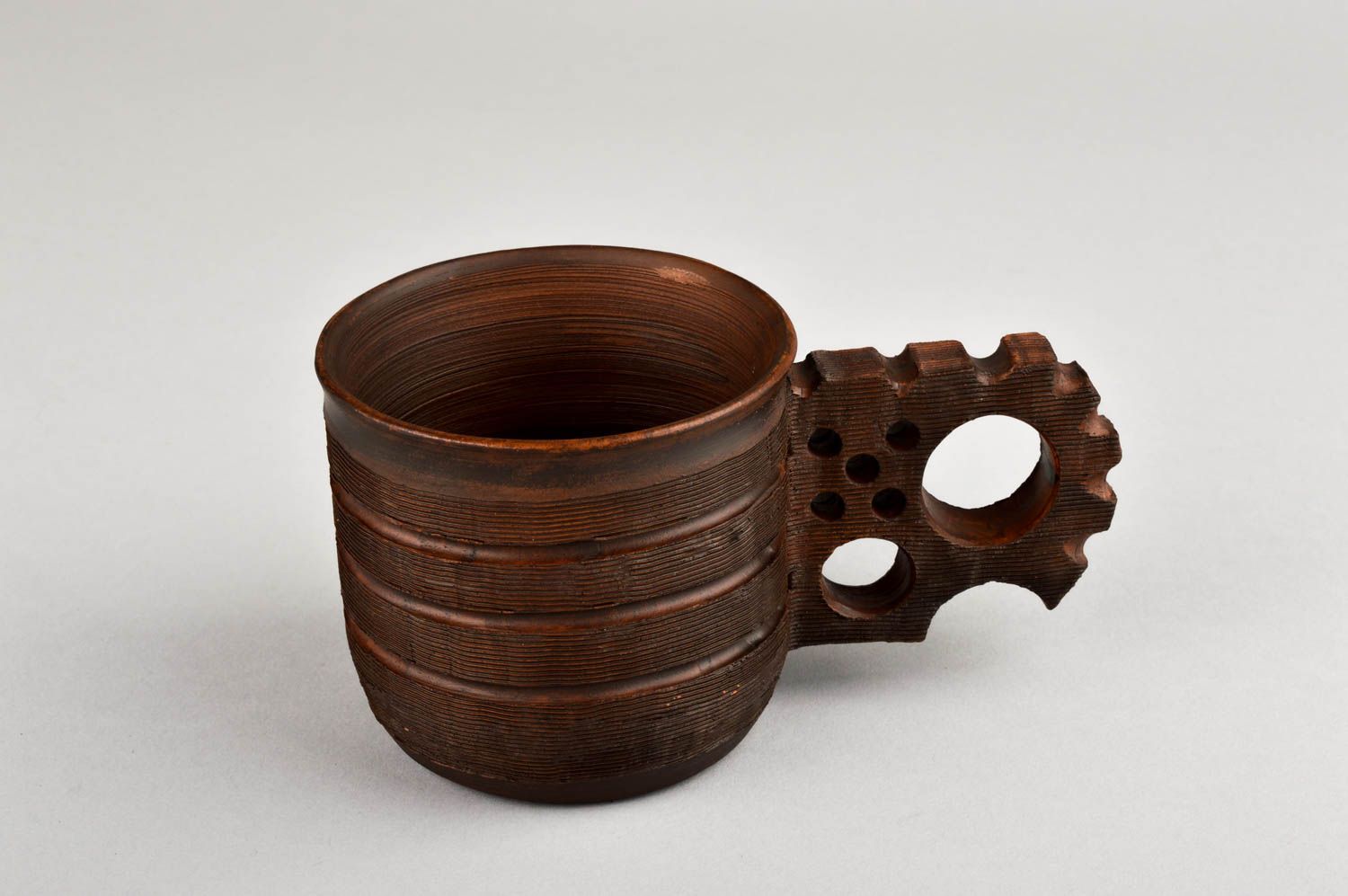 Taza de cerámica y tetera artesanales vajillas modernas accesorios de cocina  foto 4