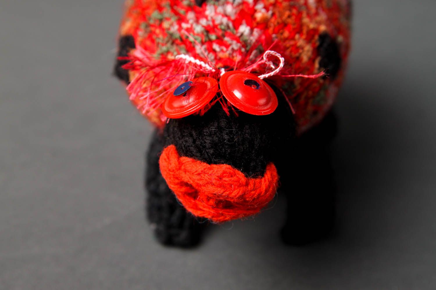 Peluche de animal hecho a mano juguete tejido regalo original para niño foto 3