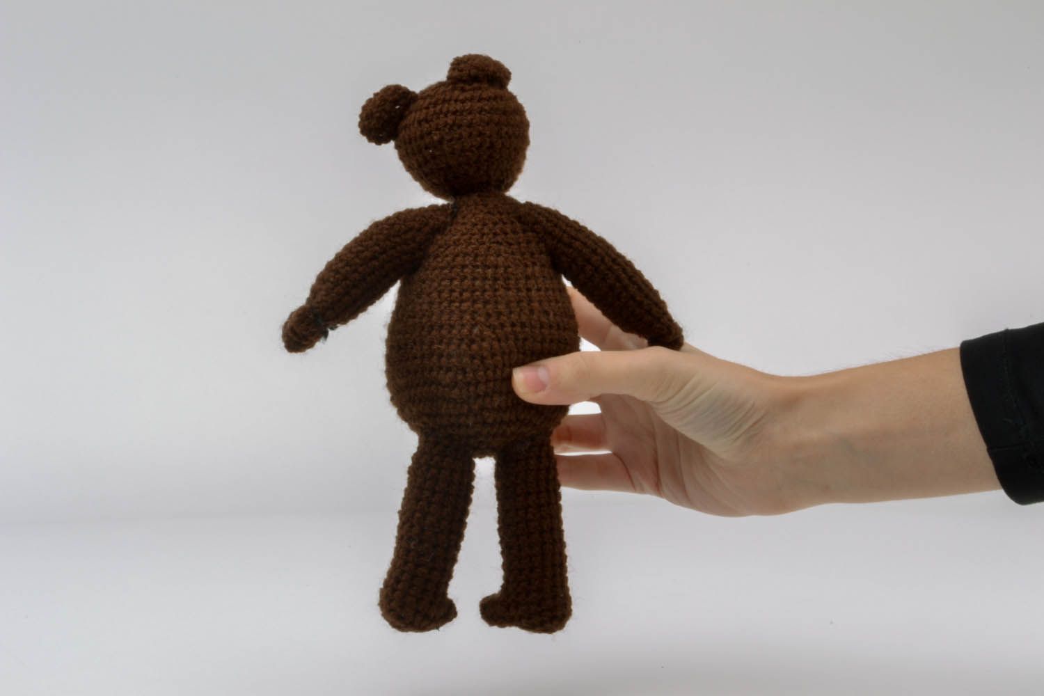 Hand knitted bear photo 5