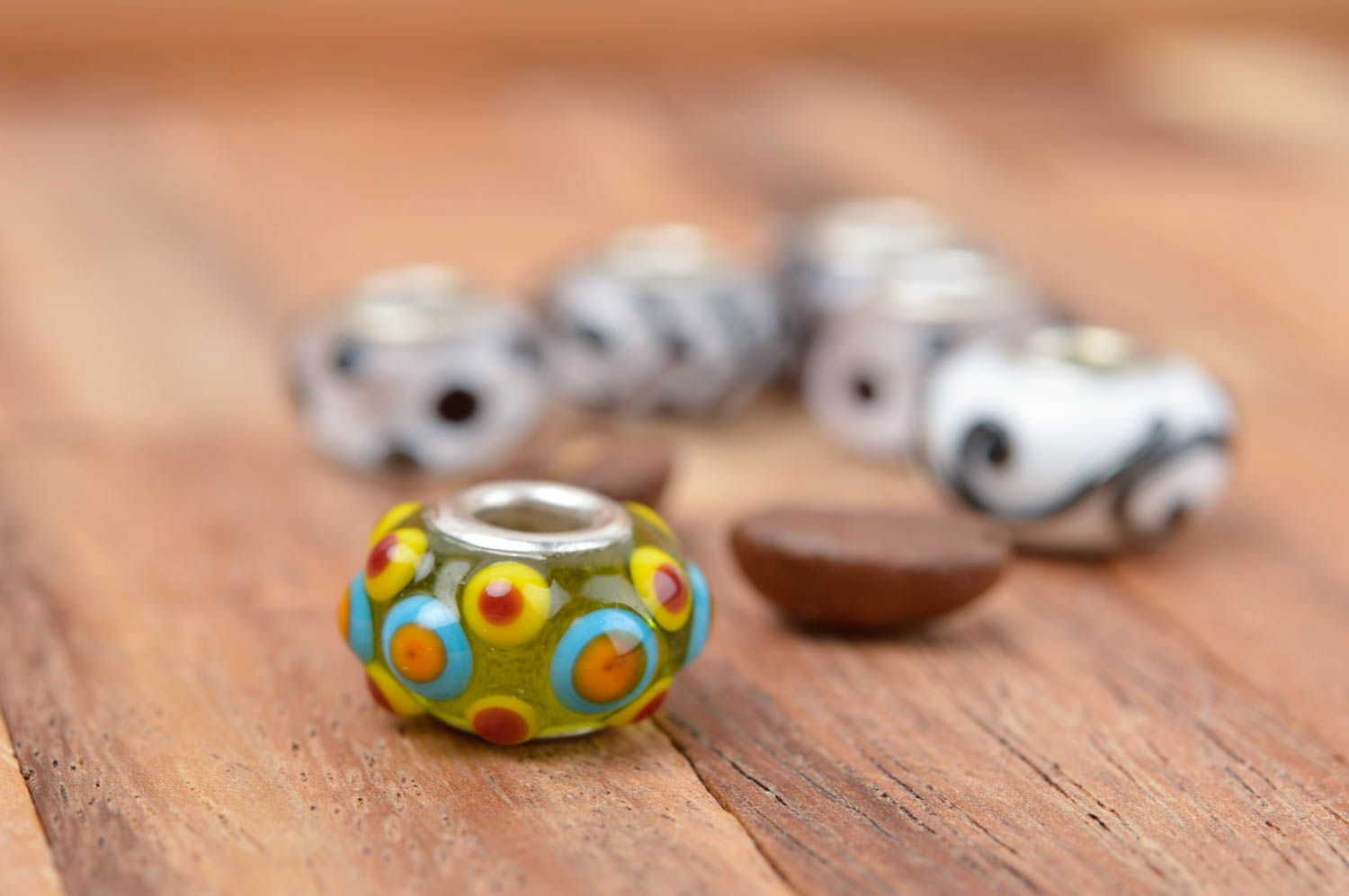 Perle für Schmuck handgeschaffen Schmuck Dekoration originell Geschenk für Frau foto 1