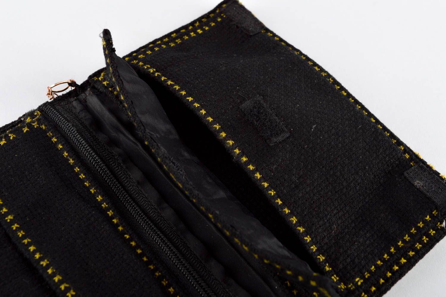 Modische Damentasche handgefertigt Handtasche aus Stoff Geldbörse Stoff foto 4