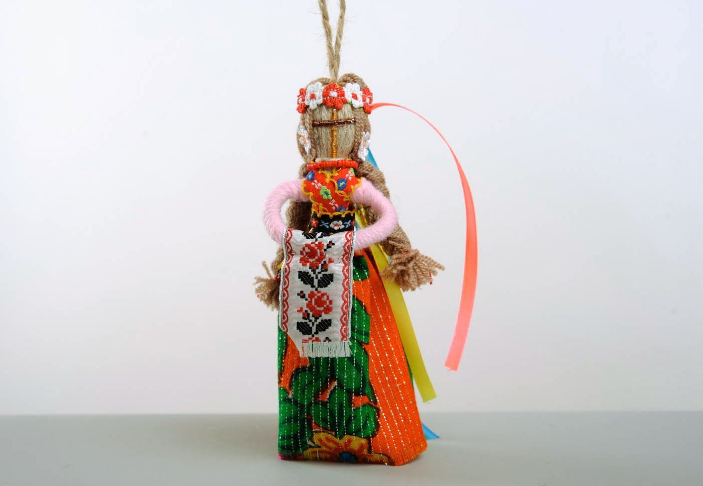 Ethno Puppe Amulett foto 3