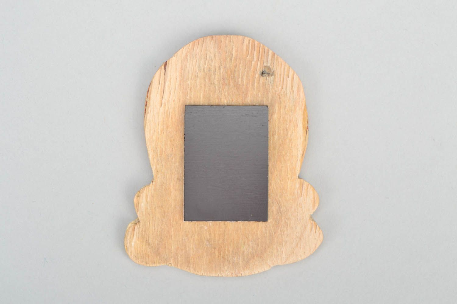 Kühlschrank Magnet aus Holz foto 4