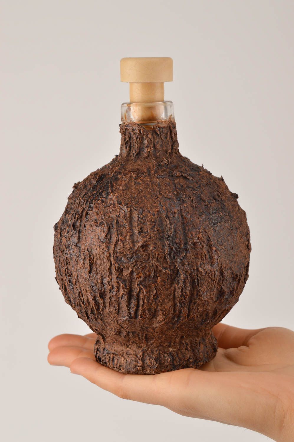 Botella decorativa hecha a mano utensilio de cocina vajilla moderna 500 ml foto 4