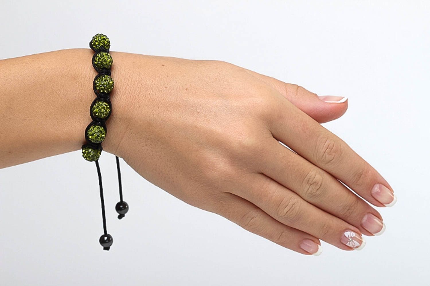 Beaded jewelry handmade hematite bracelet stylish bracelet designer bijouterie photo 5