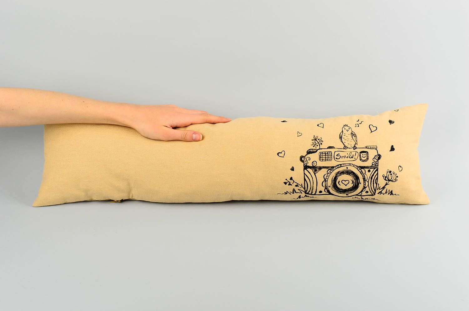Handmade cushion photo pillow for sofa decorative pillow interior decoration  photo 2