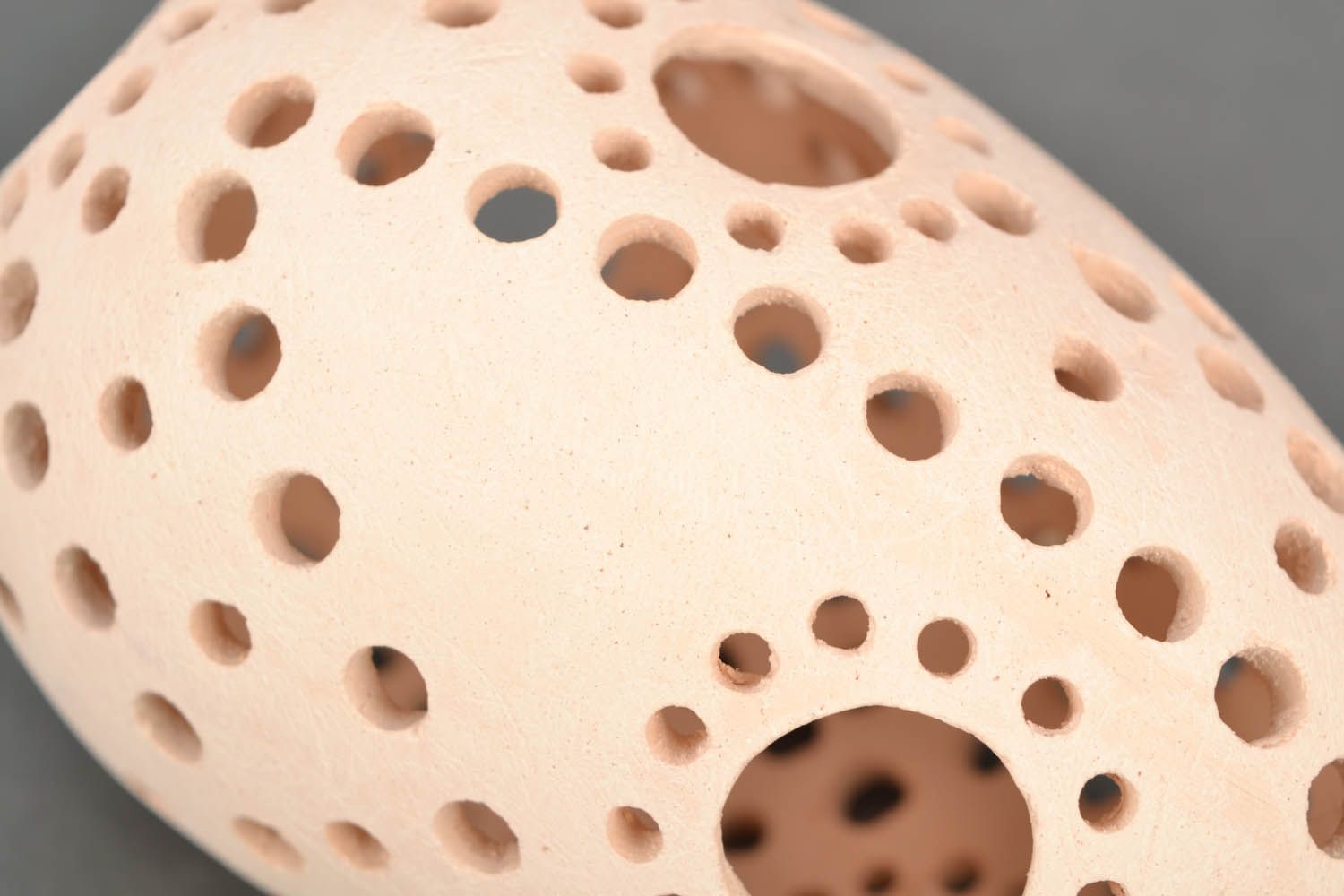 Ovo branco de argila pingente de cerâmica de interior foto 3