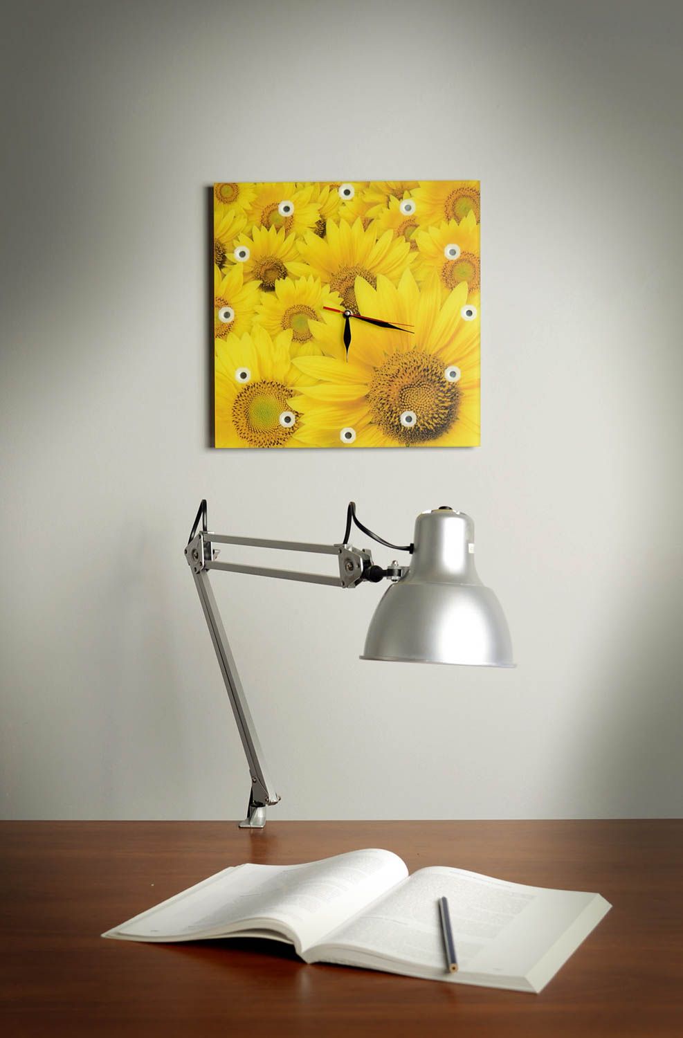 Handmade wall decor ideas stylish home accessory beautiful glass clock photo 5