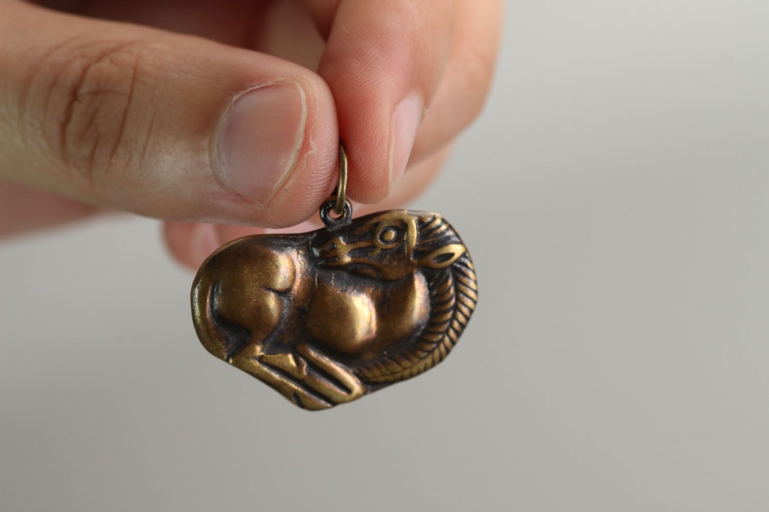 Bronze pendant Scythian Horse photo 4