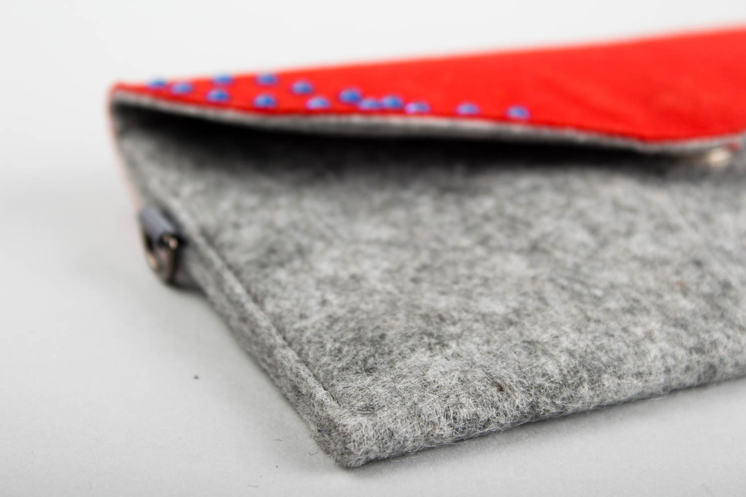 Designer wallet handmade woolen wallet leather accessories designer purse ideas photo 3