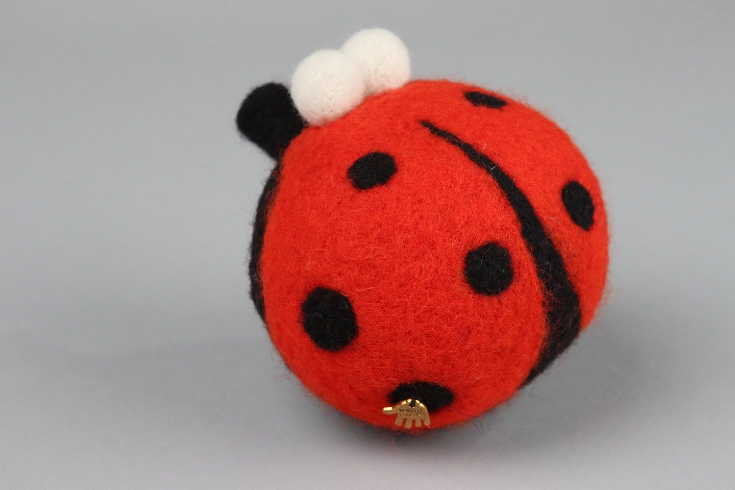 Felted soft toy Ladybird photo 4