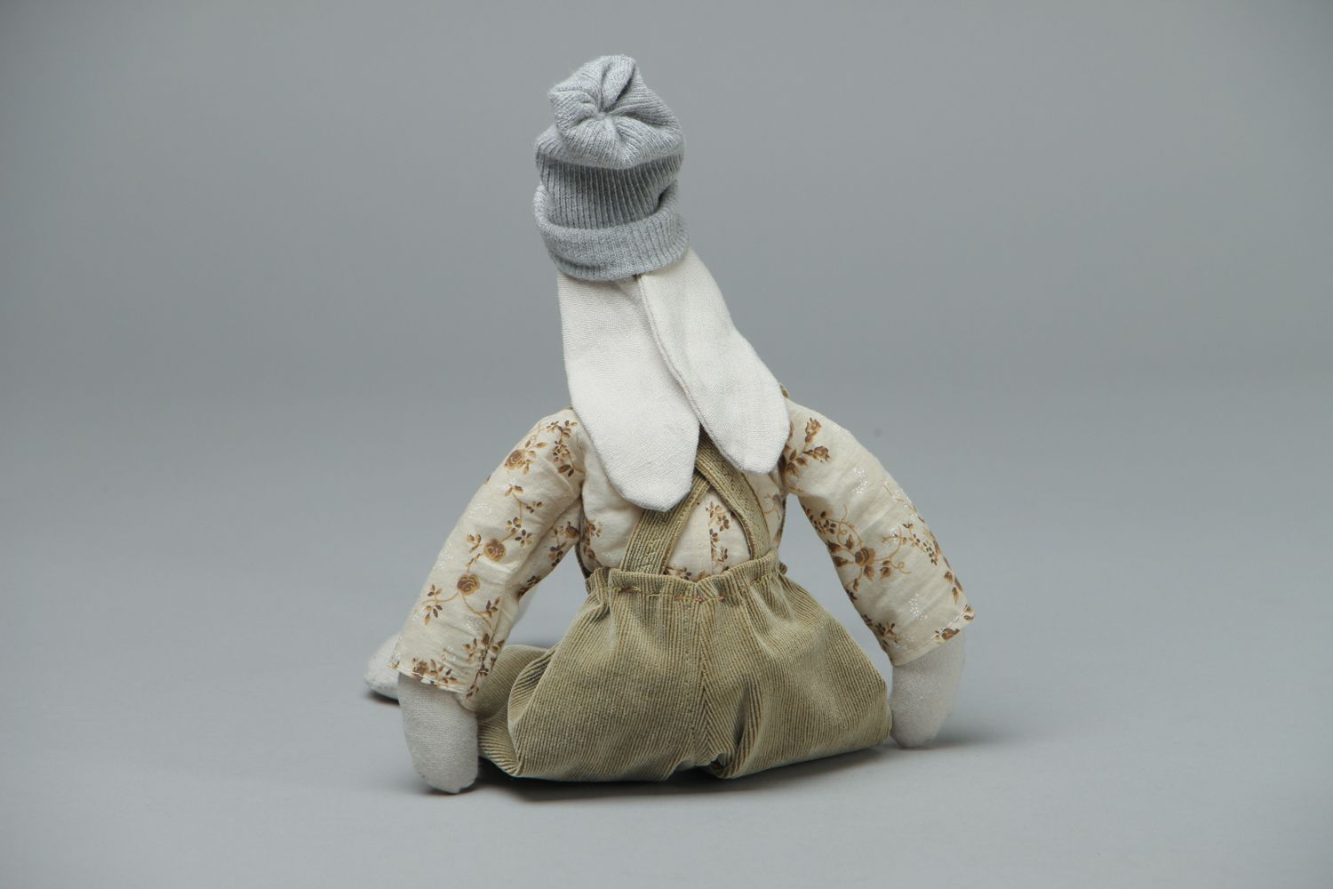 Muñeco de tela de orejas largas foto 3