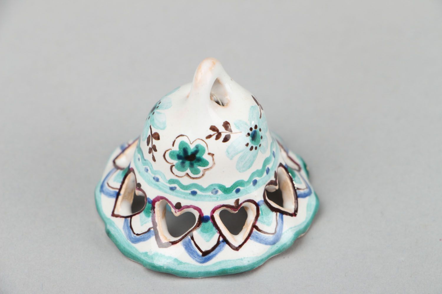Small clay bell photo 1