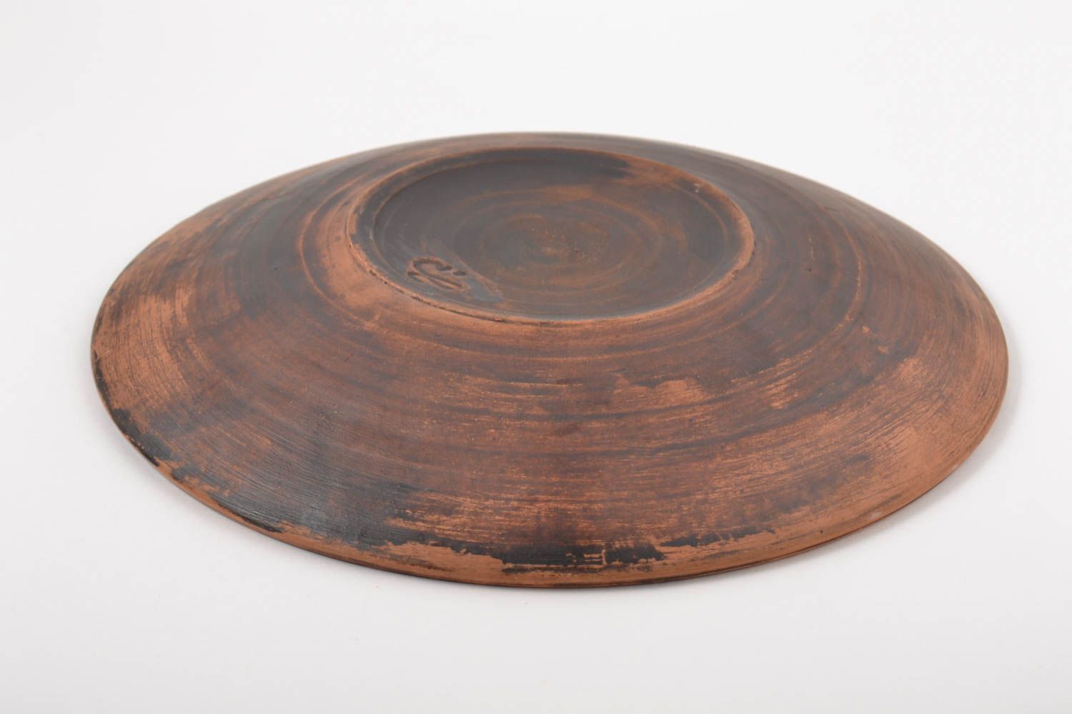 Ceramic dish handmade plate handmade tableware accessory for home best gift photo 4