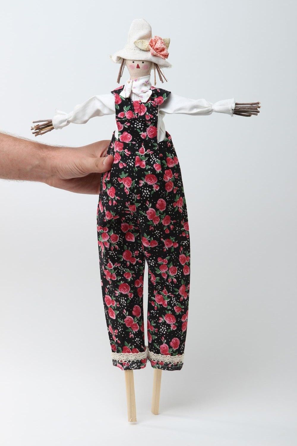 Unusual handmade soft toy stuffed toy home decoration decorative use only photo 4