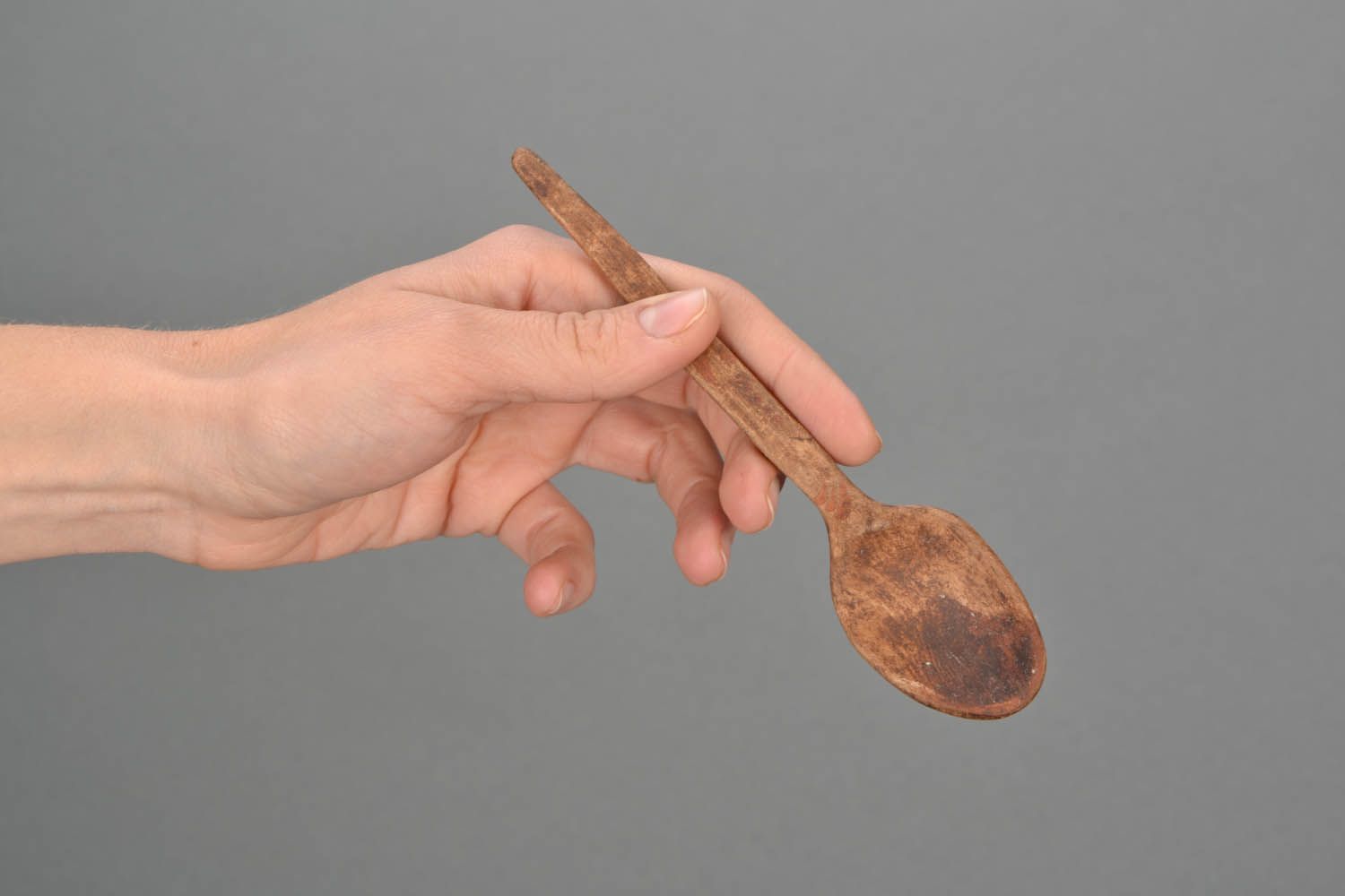 Clay spoon photo 2