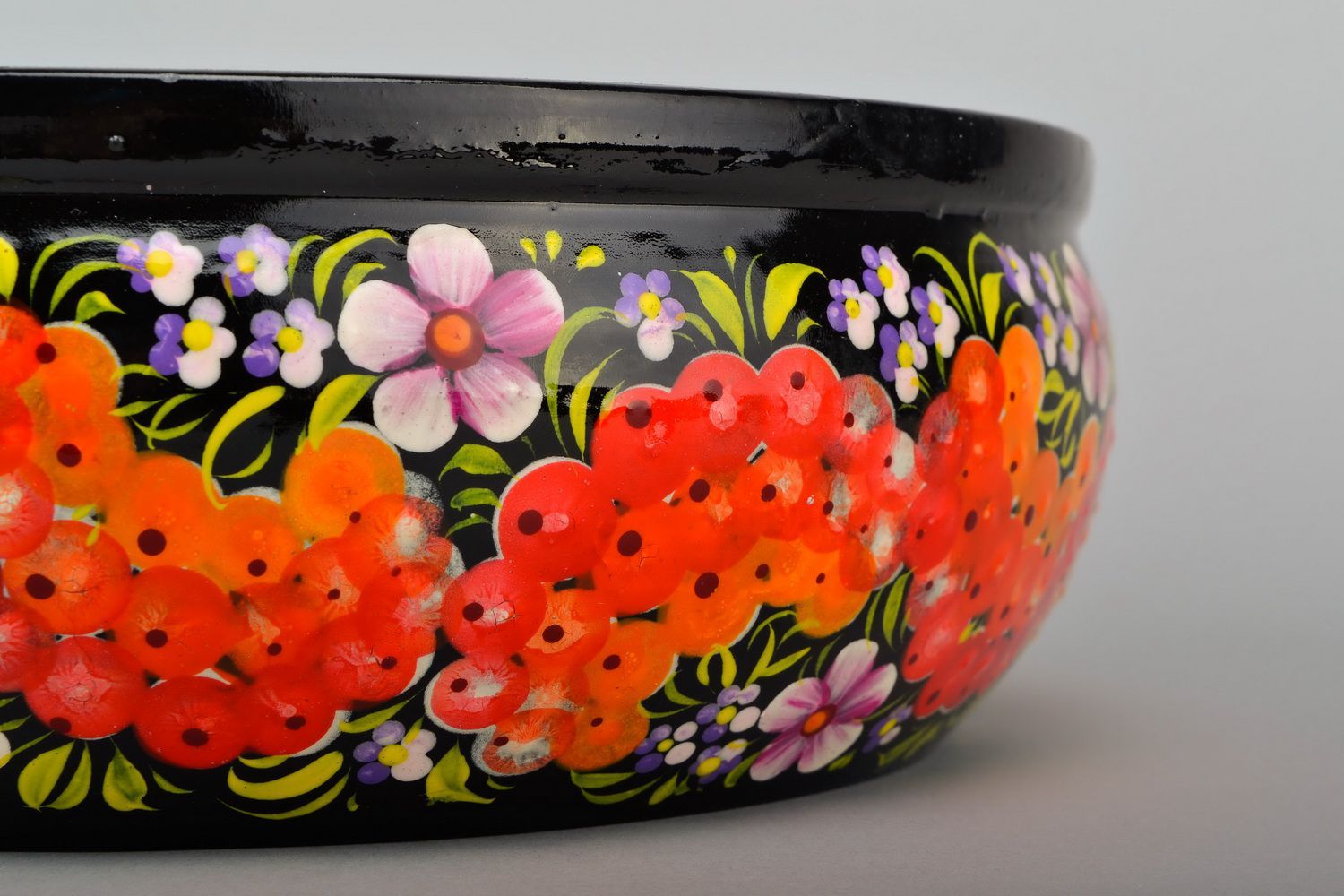 Bowl for sweets, hand painting photo 2