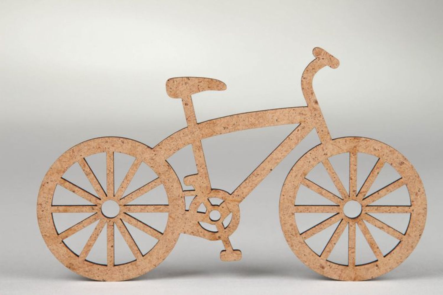 Chipboard Ancient bicycle photo 2