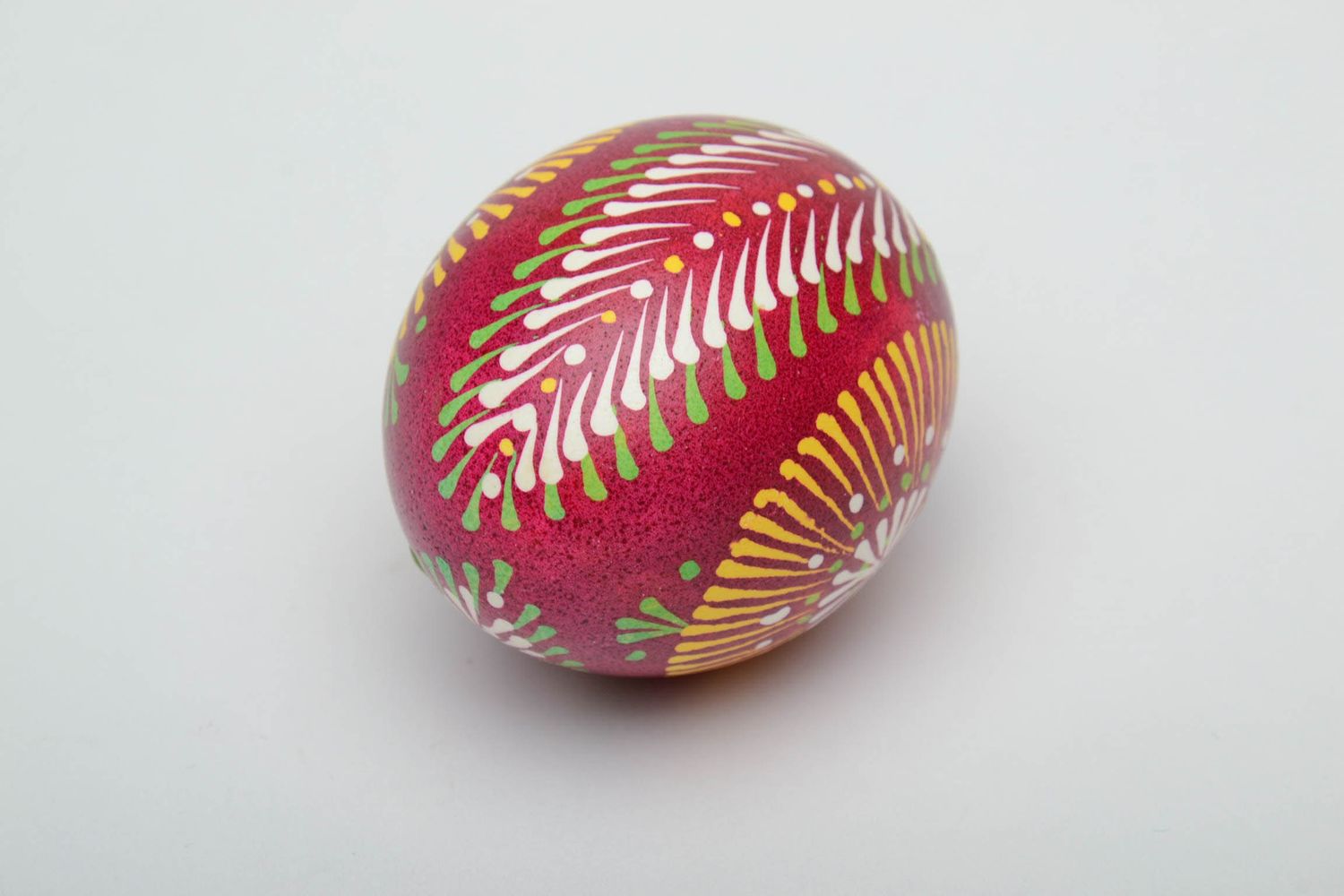 Пасхальное яйцо с лемковской росписью фото 4