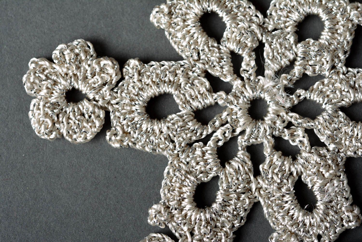 Décoration de Noël Déco fait main tricot crochet Idée déco Noël design