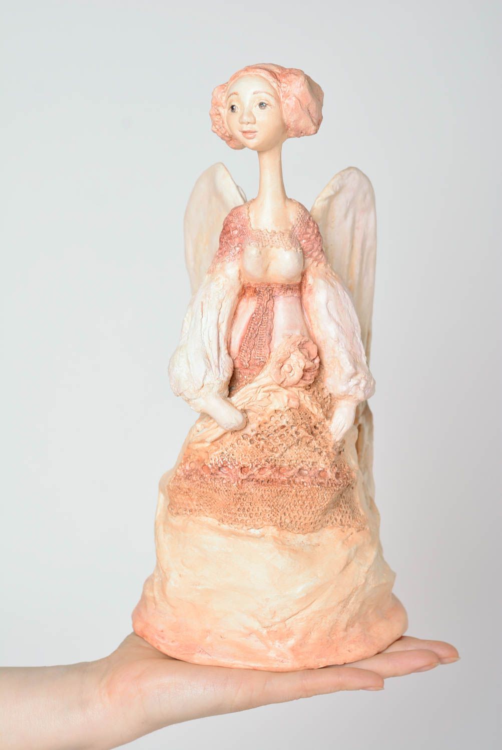 Ange déco fait main Figurine décorative Déco intérieure Cadeau original photo 4