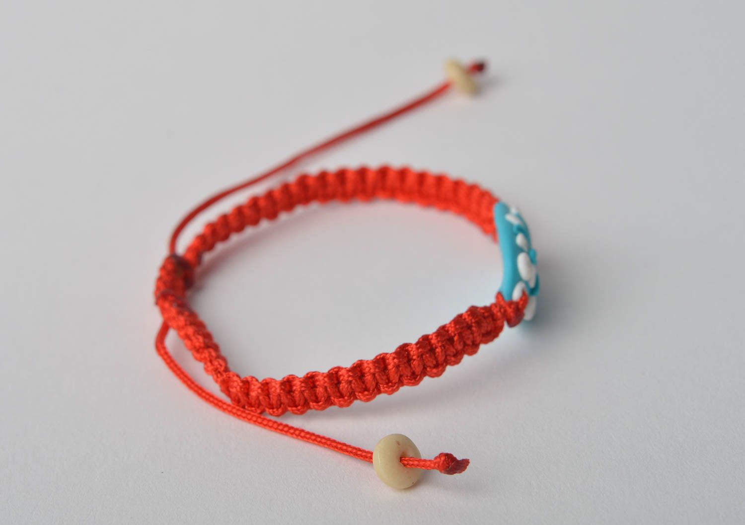 Handmade bracelet unusual bracelets designer bracelet flower accessory photo 4