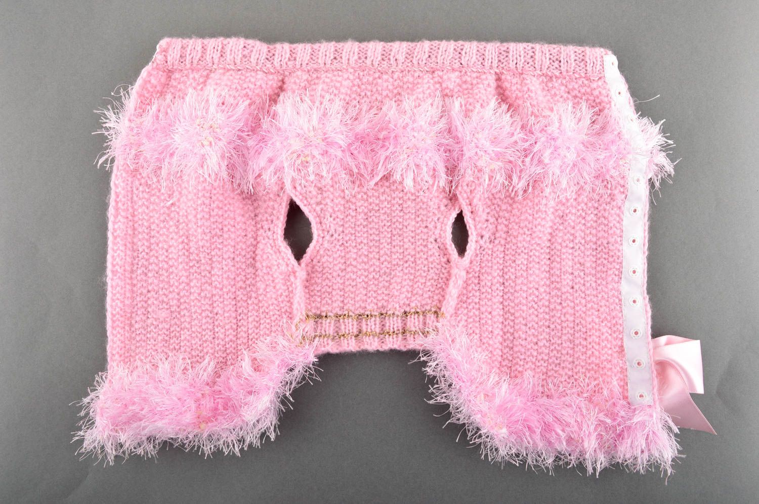 Knitted clothes for pets clothes for dogs unusual present designer suit for dogs photo 5