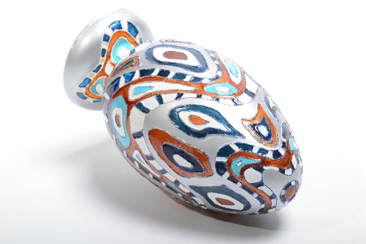 Figura hecha a mano con forma de huevo elemento decorativo regalo original foto 3