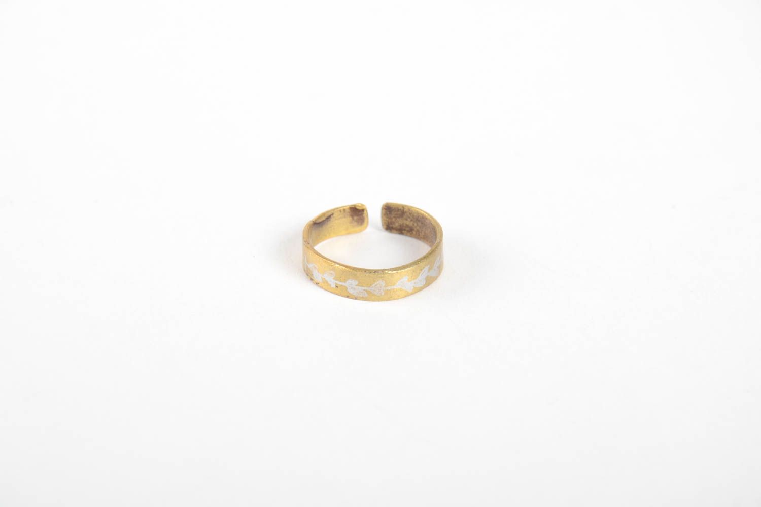 Ring Damen handmade Ring aus Kupfer Geschenk Idee Ring Schmuck ungewöhnlich foto 5