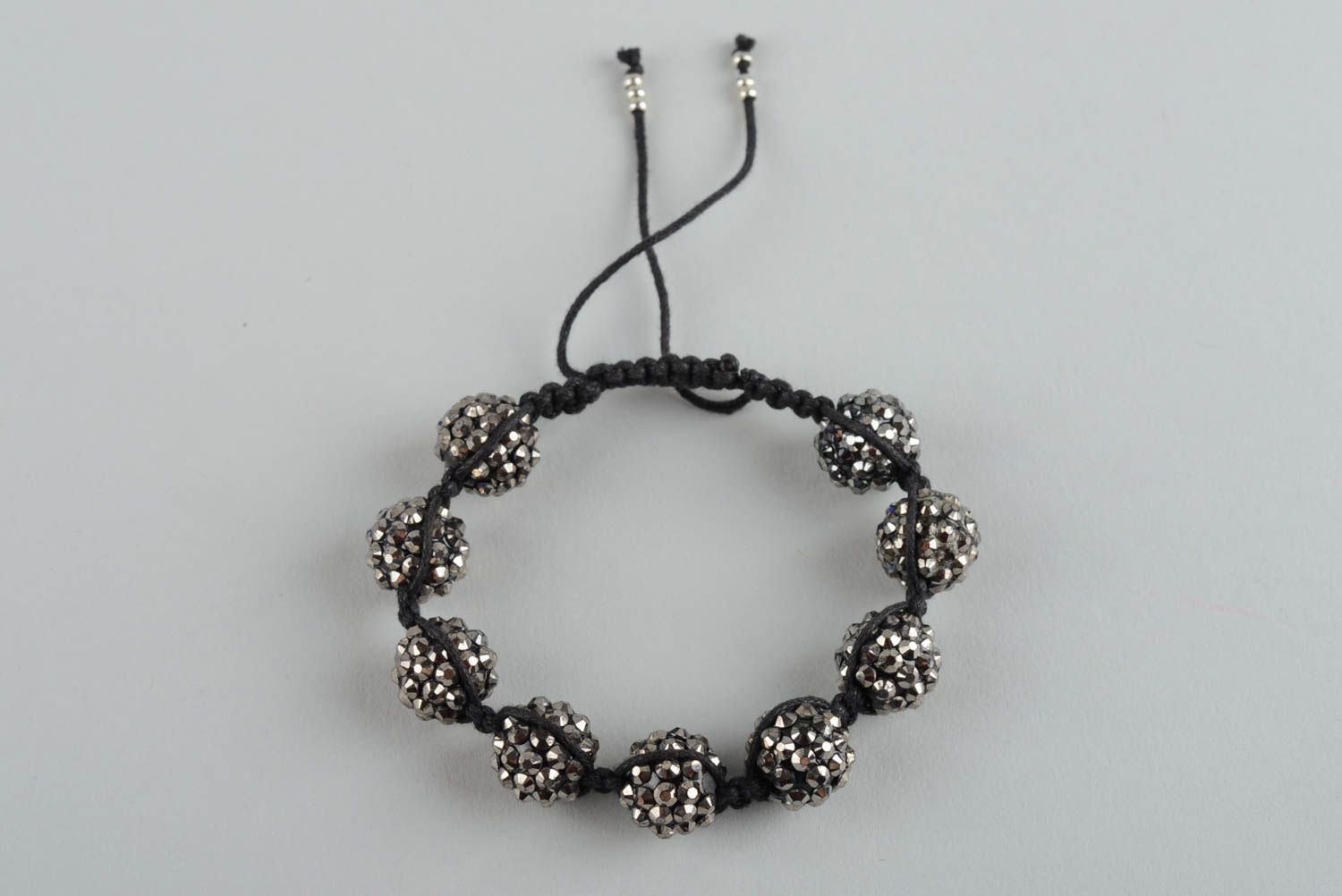 Cord bracelet handmade bracelet beaded jewelry designer accessories gift ideas photo 3