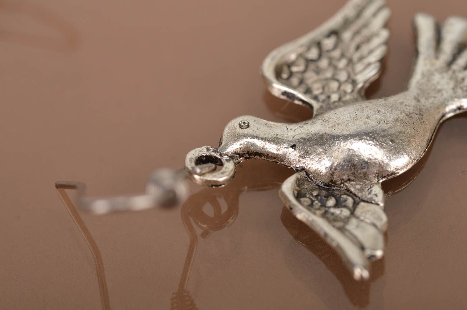 Beautiful handmade metal earrings stylish earrings for girls gifts for her photo 4
