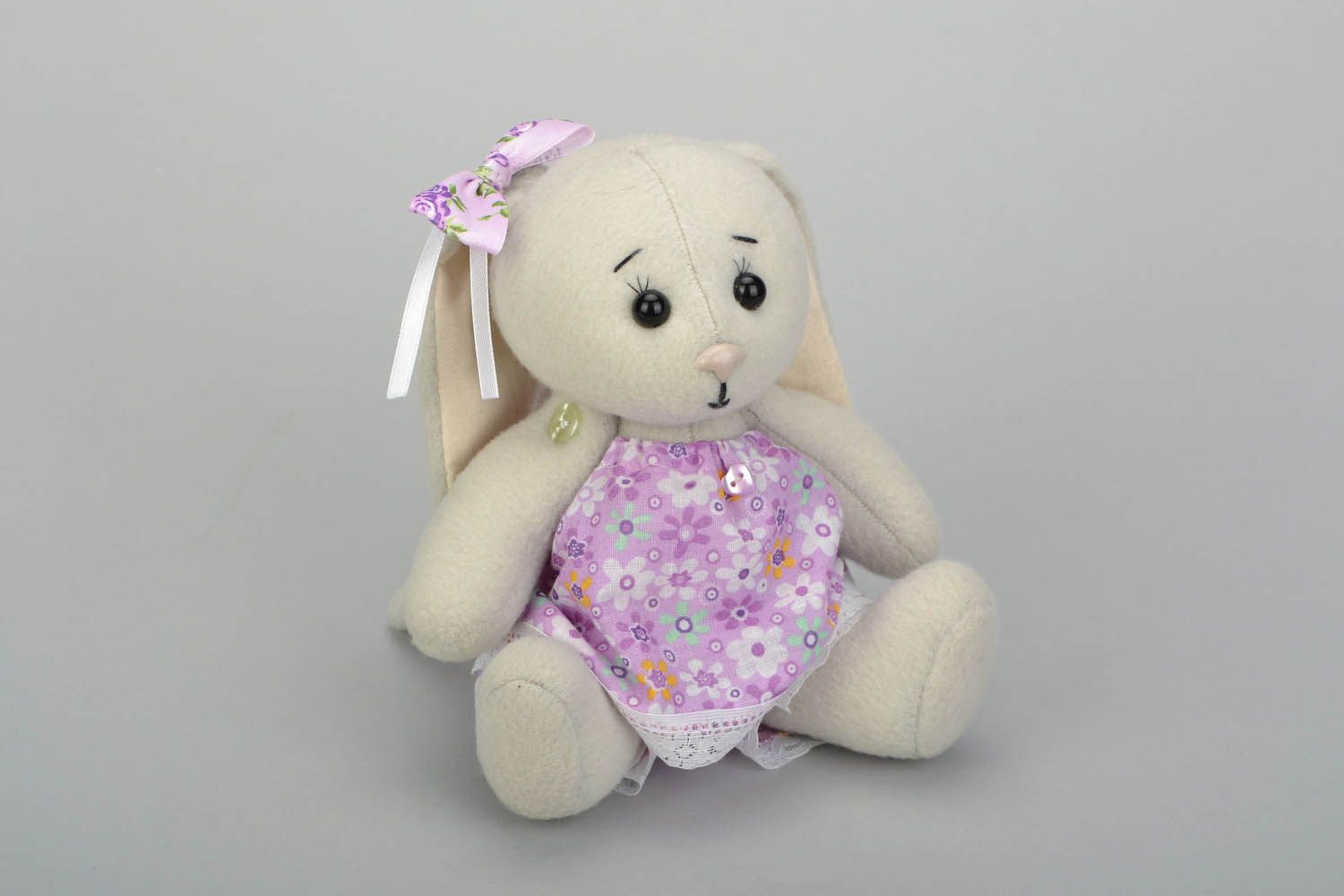 Soft toy Rabbit Forget-Me-Not photo 3