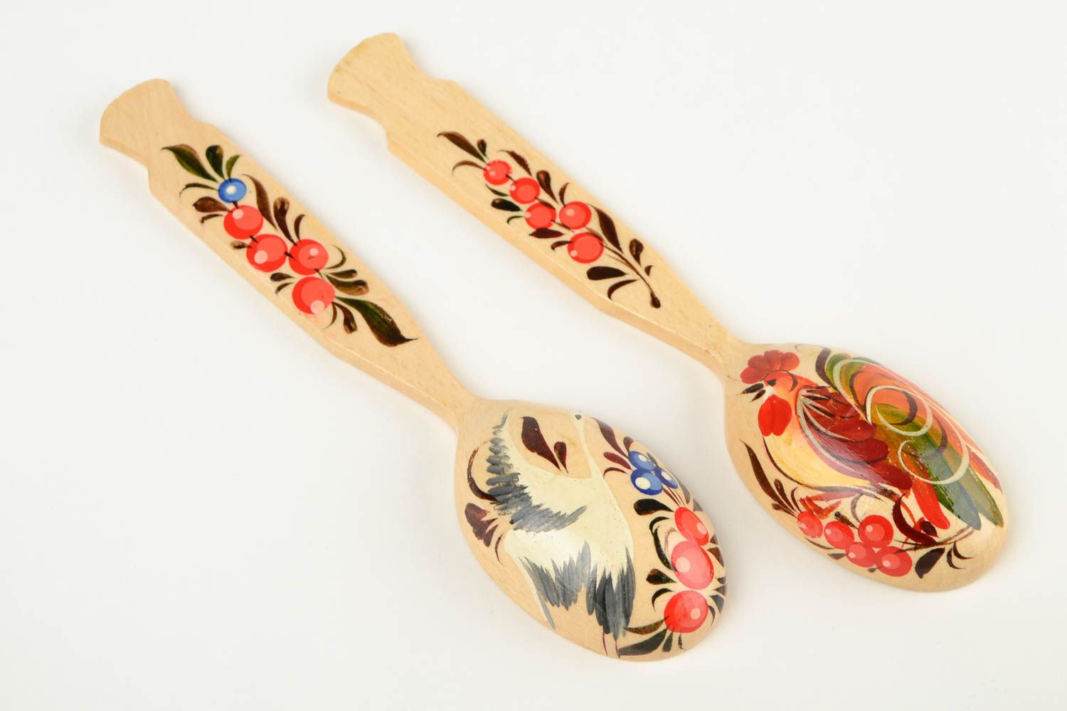 Wooden handmade ware designer beautiful spoon unusual decorative kitchenware photo 4