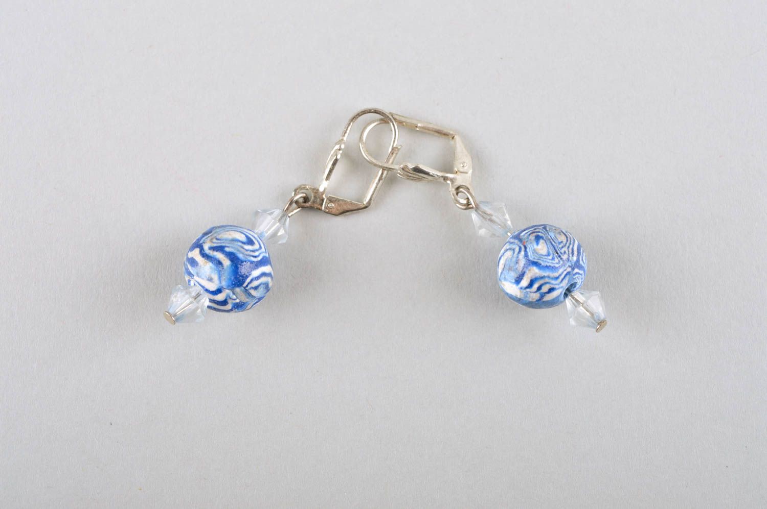 Handmade earrings designer earrings fashion accessories plastic jewelry photo 4