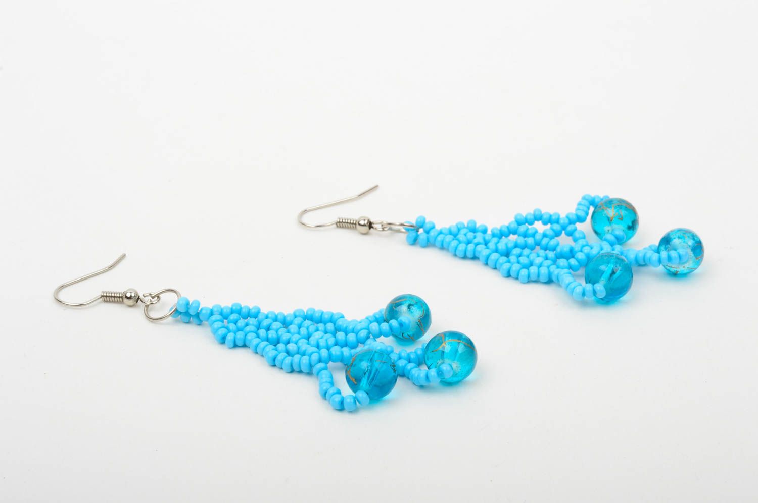 Handmade earrings designer earrings beaded earrings for women gift ideas photo 4