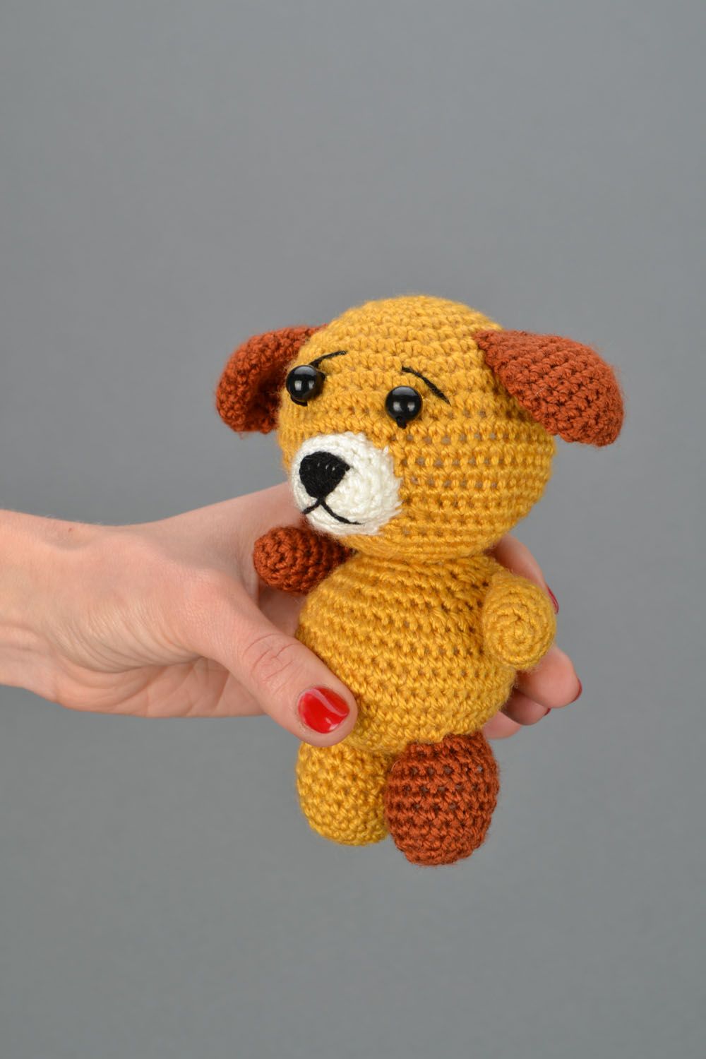 Crocheted toy Puppy photo 2