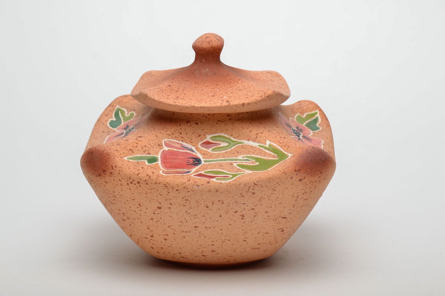 Ceramic sugar bowl photo 2