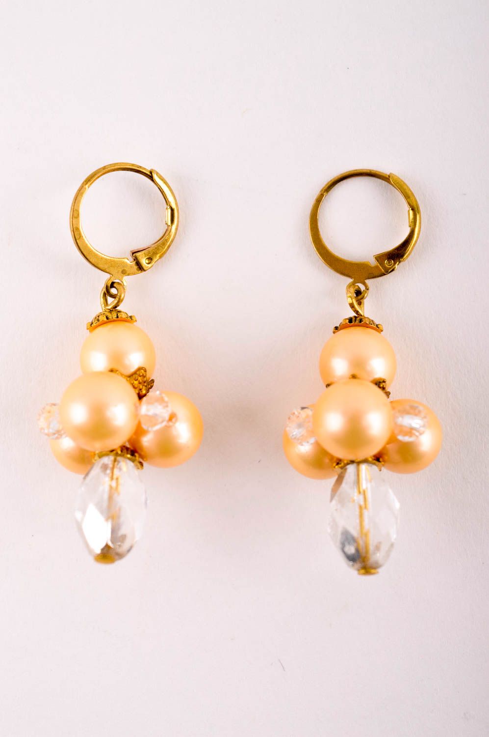 Handmade earrings stones earrings unusual earrings with charms designer jewelry photo 3
