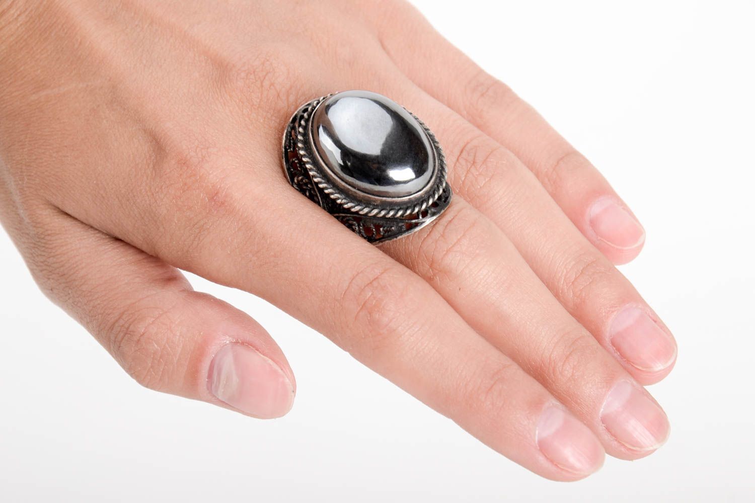 Handmade Damen Modeschmuck Mode Accessoires Finger Ring Geschenk Ideen schön foto 1