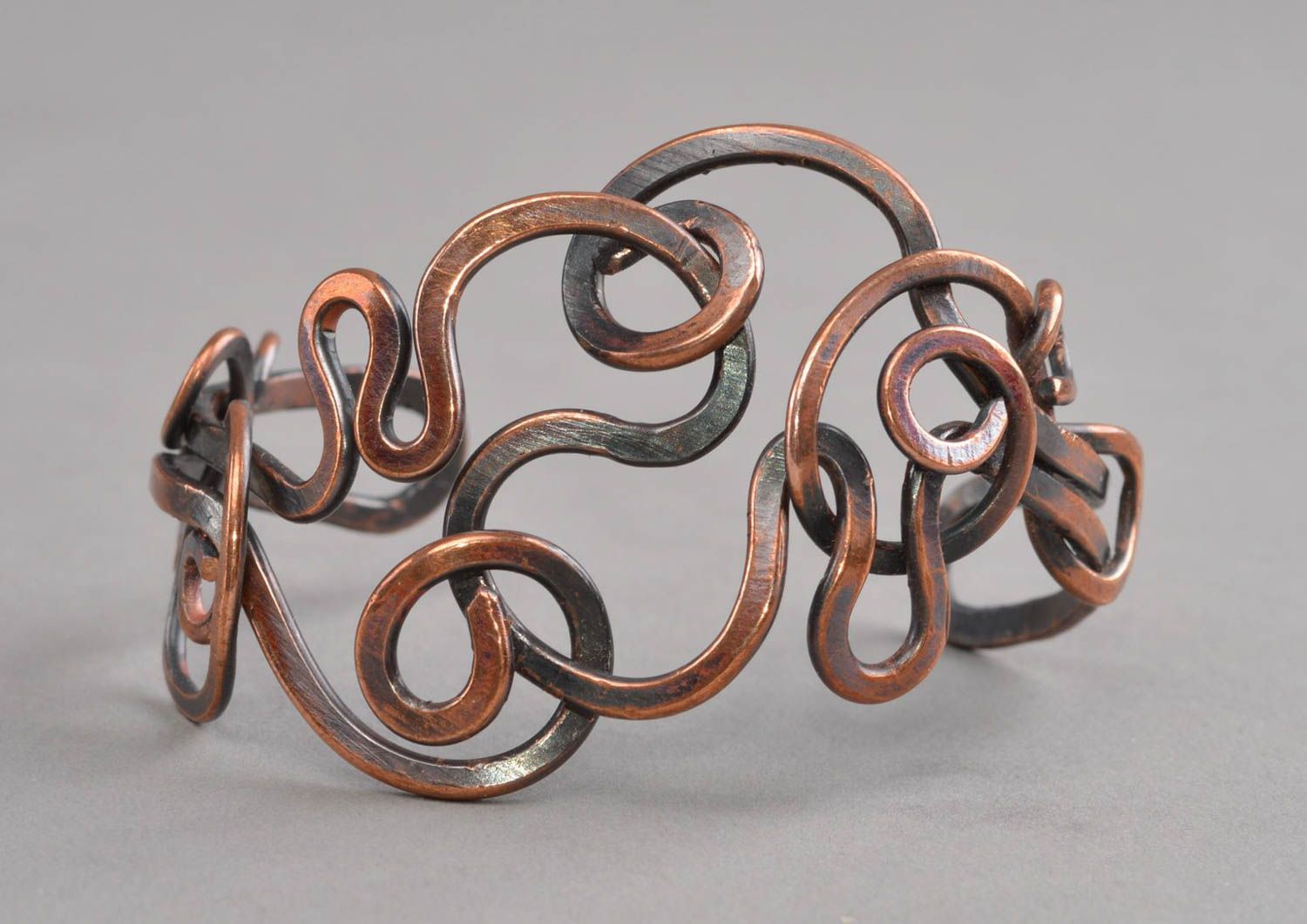 Handmade jewelry copper bracelet women's accessory best gift ideas for girls photo 2