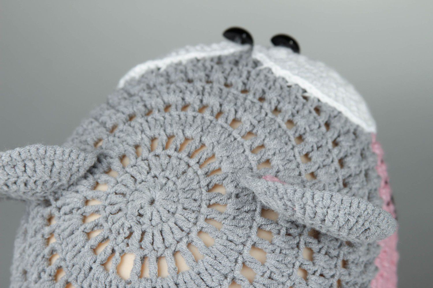 Chapeau tricoté de coton Ourson photo 4