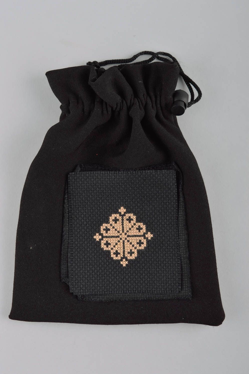 Stylish handmade textile purse fabric pouch modern embroidery fashion tips photo 5