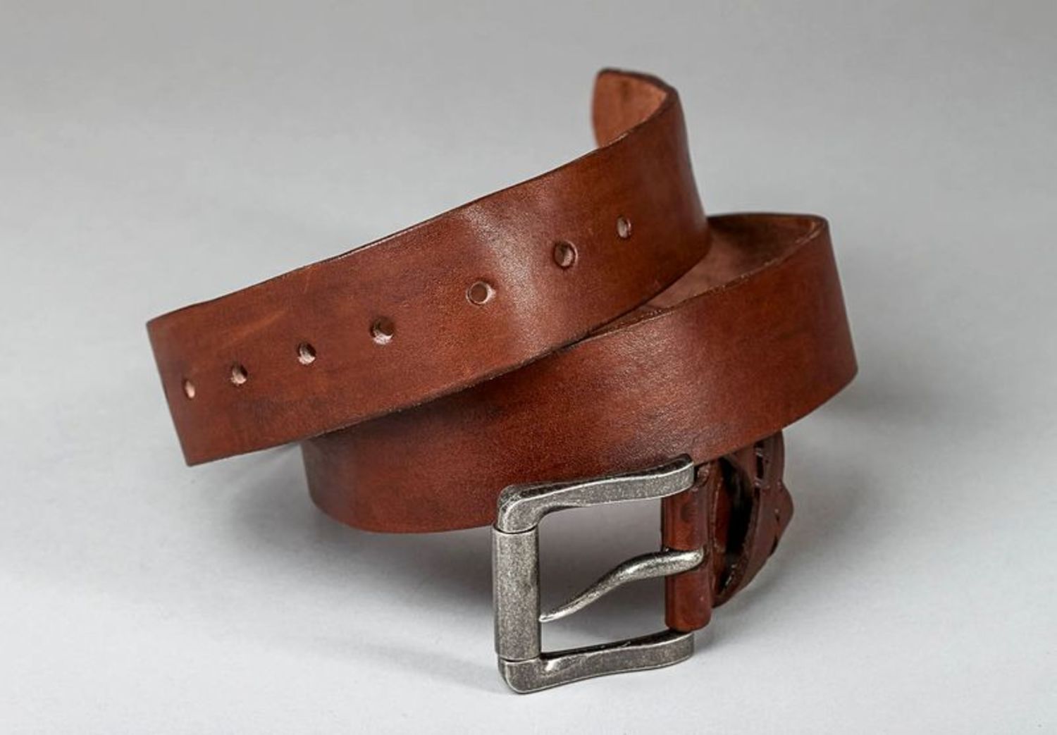 Author's leather belt photo 5